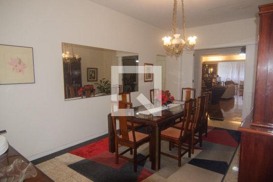 Sala de Jantar de apartamento à venda com 3 quartos, 272m² em Copacabana, Rio de Janeiro