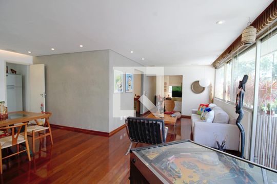 Sala de apartamento à venda com 3 quartos, 157m² em Jardim Ampliação, São Paulo