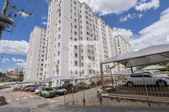 Fachada do P´redio de apartamento à venda com 2 quartos, 60m² em Castelo, Belo Horizonte