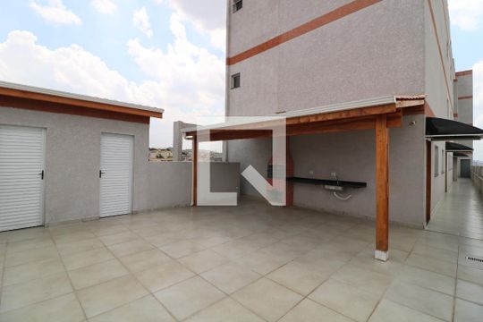 Área comum - Churrasqueira de apartamento para alugar com 1 quarto, 35m² em Vila Nova York, São Paulo