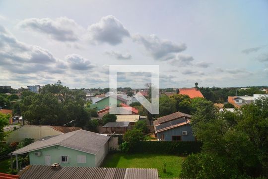 Vista Sala de apartamento à venda com 1 quarto, 58m² em Nossa Senhora das Graças, Canoas