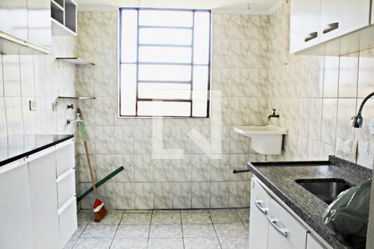 Cozinha de apartamento à venda com 2 quartos, 45m² em Jardim Pedro José Nunes, São Paulo