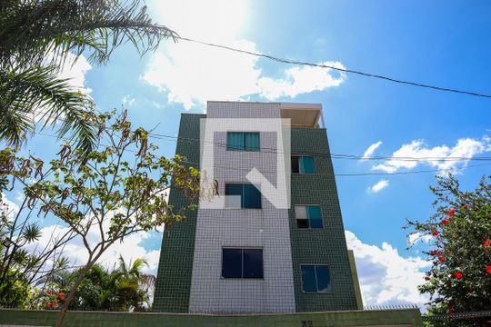 Fachada de apartamento à venda com 3 quartos, 80m² em Estrela Dalva, Belo Horizonte