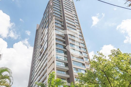 Fachada de kitnet/studio à venda com 1 quarto, 37m² em Campo Belo, São Paulo