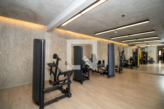 Área comum - Academia  de kitnet/studio à venda com 1 quarto, 26m² em Indianópolis, São Paulo