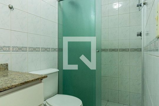 Banheiro de apartamento à venda com 1 quarto, 47m² em Ipiranga, São Paulo