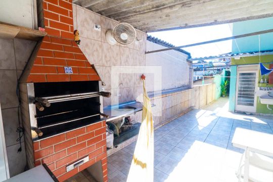 Área comum - Churrasqueira de casa à venda com 2 quartos, 100m² em Americanópolis, São Paulo