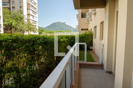 Varanda de apartamento à venda com 2 quartos, 69m² em Recreio dos Bandeirantes, Rio de Janeiro