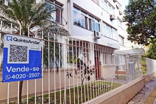 Fachada de apartamento à venda com 3 quartos, 94m² em Santana, Porto Alegre