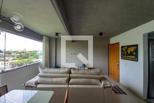 Sala de apartamento à venda com 3 quartos, 85m² em Nova Suíça, Belo Horizonte