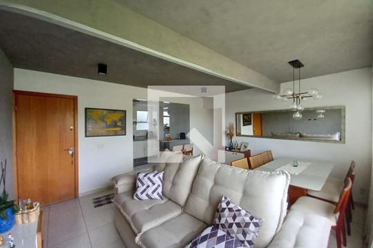 Sala de apartamento à venda com 3 quartos, 85m² em Nova Suíça, Belo Horizonte