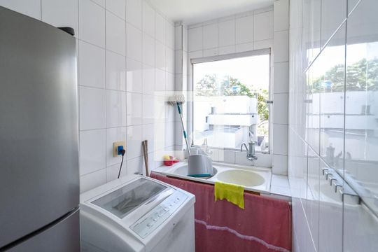 Área de serviço  de apartamento à venda com 3 quartos, 182m² em Castelo, Belo Horizonte