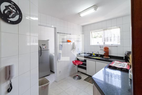 Cozinha de apartamento à venda com 3 quartos, 182m² em Castelo, Belo Horizonte