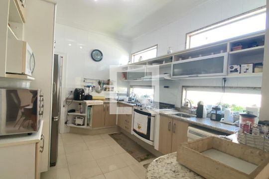 Cozinha de casa de condomínio à venda com 4 quartos, 462m² em Alphaville, Santana de Parnaíba
