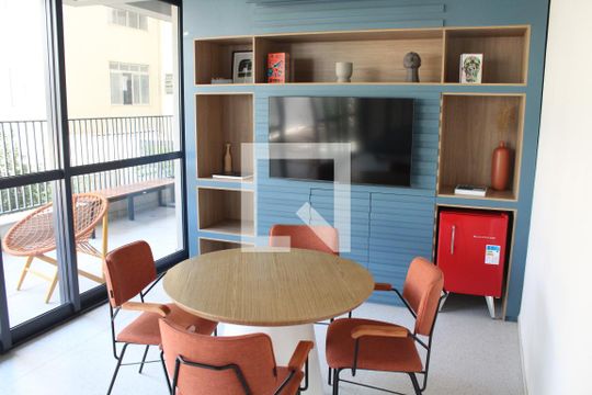 Área comum de kitnet/studio à venda com 1 quarto, 27m² em Perdizes, São Paulo