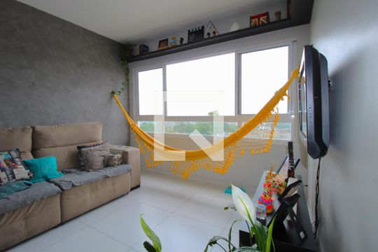 Sala  de apartamento à venda com 2 quartos, 49m² em Passo das Pedras, Porto Alegre