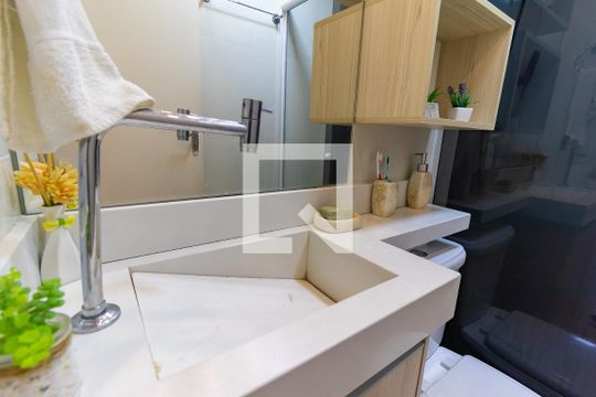 Banheiro - torneira de apartamento à venda com 3 quartos, 72m² em Vila Nova Curuçá, São Paulo