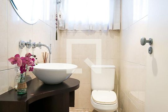 Lavabo de apartamento à venda com 4 quartos, 224m² em Vila Andrade, São Paulo