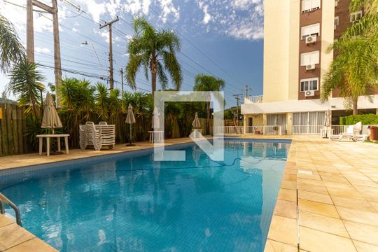 Área comum - Piscina de apartamento à venda com 3 quartos, 76m² em Partenon, Porto Alegre