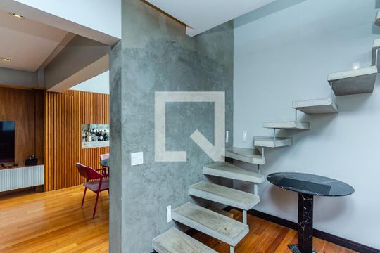 Cozinha de apartamento para alugar com 1 quarto, 80m² em Vila Olímpia, São Paulo