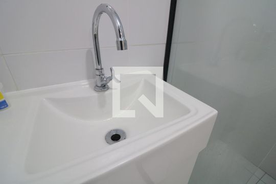 Banheiro- pia de kitnet/studio à venda com 1 quarto, 30m² em Mooca, São Paulo