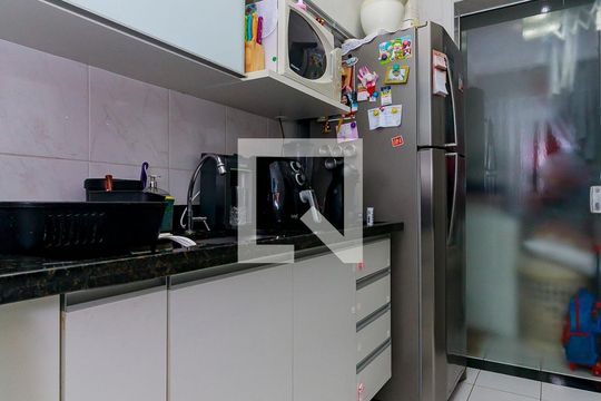 Cozinha de casa à venda com 2 quartos, 75m² em Jardim Brasília, São Paulo