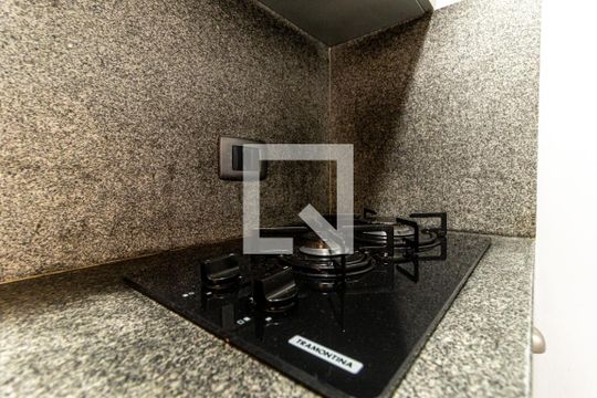 Cozinha - Cooktop de apartamento para alugar com 1 quarto, 47m² em Vila Buarque, São Paulo
