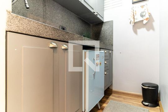 Cozinha - Armário de apartamento para alugar com 1 quarto, 47m² em Vila Buarque, São Paulo