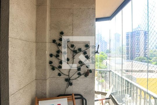 Varanda de apartamento à venda com 3 quartos, 90m² em Vila Andrade, São Paulo