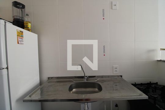 Pia da cozinha de apartamento à venda com 1 quarto, 27m² em Jardim Cidalia, São Paulo