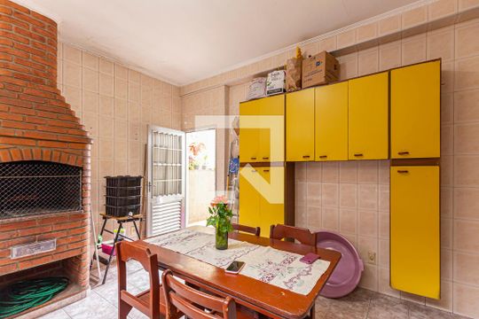 Área de Serviço de casa à venda com 2 quartos, 186m² em Jardim Progresso, Santo André