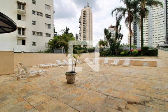 Área comum - Piscina de apartamento à venda com 1 quarto, 61m² em Vila Andrade, São Paulo