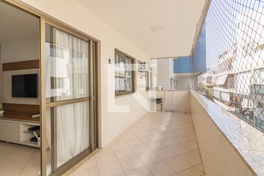 Varanda de apartamento para alugar com 3 quartos, 100m² em Recreio dos Bandeirantes, Rio de Janeiro