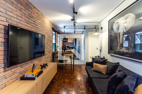 Apartamento para alugar com 1 quarto, 50m² em Itaim Bibi, São Paulo