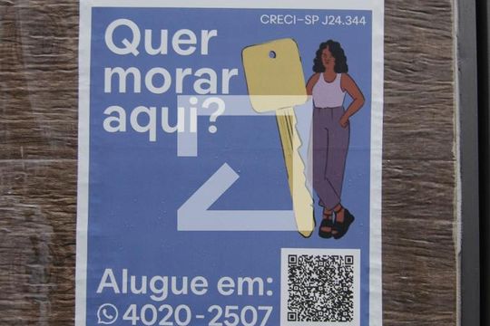 Plaquinha de apartamento para alugar com 2 quartos, 40m² em Vila Paranagua, São Paulo