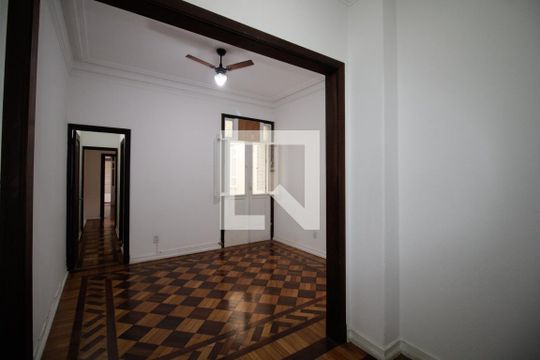 Sala de apartamento para alugar com 3 quartos, 104m² em Flamengo, Rio de Janeiro