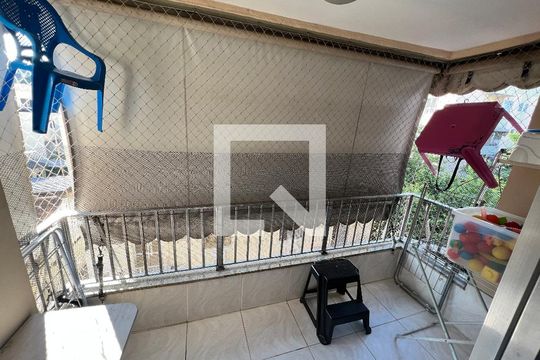 Varanda da Sala de apartamento à venda com 2 quartos, 64m² em Méier, Rio de Janeiro