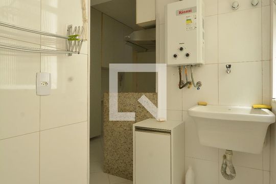 Detalhe da area de serviço de apartamento para alugar com 2 quartos, 80m² em Botafogo, Rio de Janeiro
