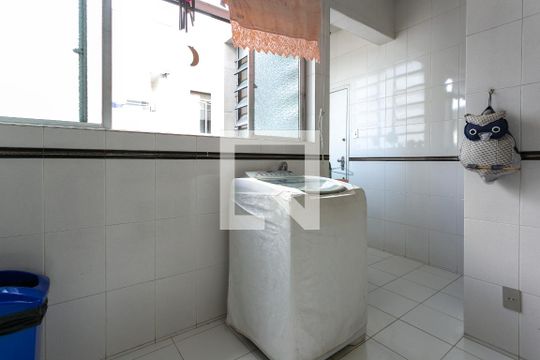 Área de Serviço de apartamento à venda com 4 quartos, 240m² em Sion, Belo Horizonte