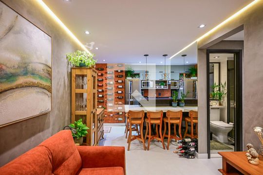 Sala de apartamento à venda com 2 quartos, 41m² em Jardim Parque Morumbi, São Paulo