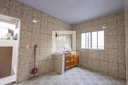 Cozinha de casa para alugar com 2 quartos, 70m² em Chácara Califórnia, São Paulo