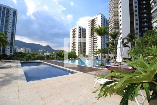 Área comum de apartamento à venda com 3 quartos, 161m² em Barra da Tijuca, Rio de Janeiro