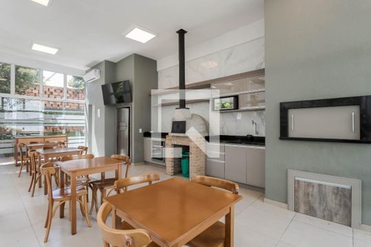 Área comum - Churrasqueira de apartamento à venda com 2 quartos, 87m² em Passo D’areia, Porto Alegre