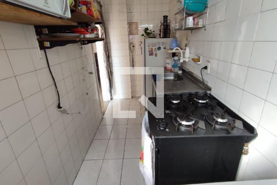 Cozinha de apartamento à venda com 2 quartos, 55m² em Pechincha, Rio de Janeiro