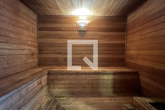 Área comum - Sauna de apartamento para alugar com 1 quarto, 32m² em Sumaré, São Paulo