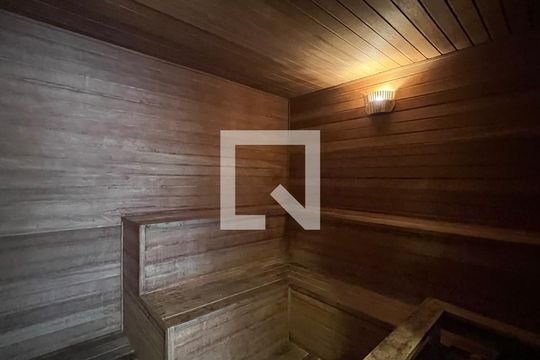 Área comum - Sauna de apartamento para alugar com 1 quarto, 32m² em Sumaré, São Paulo