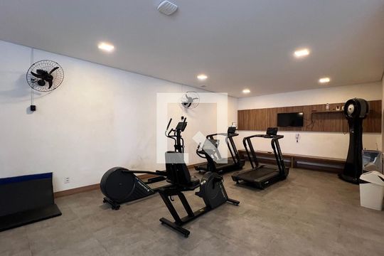 Área comum - Academia de apartamento para alugar com 1 quarto, 32m² em Sumaré, São Paulo