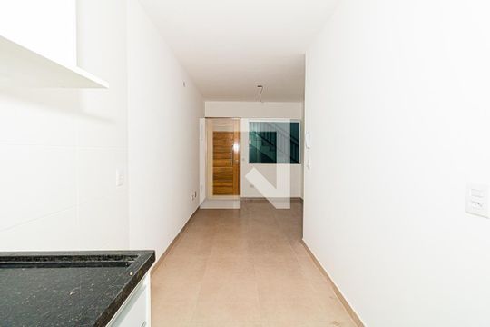 Sala e Cozinha de apartamento para alugar com 2 quartos, 45m² em Vila Gustavo, São Paulo