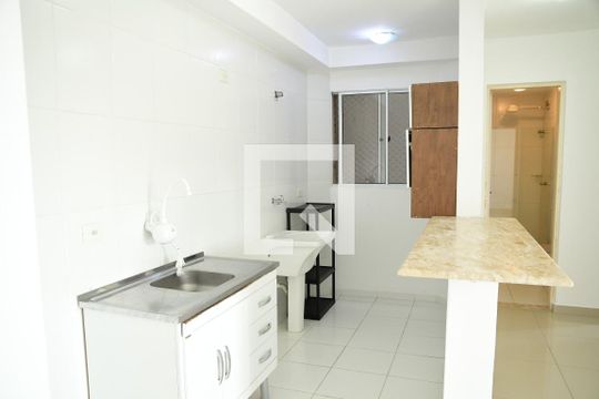 Cozinha e Área de Serviço de apartamento para alugar com 2 quartos, 52m² em Jardim dos Ipês, Cotia