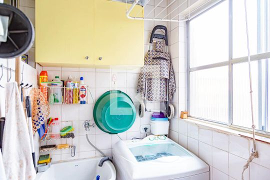 Área de Serviço de apartamento para alugar com 1 quarto, 41m² em Bela Vista, São Paulo